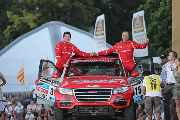 Por 3 años el Equipo Great Wall entre los mejores del Dakar