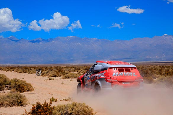 Por 3 años el Equipo Great Wall entre los mejores del Dakar