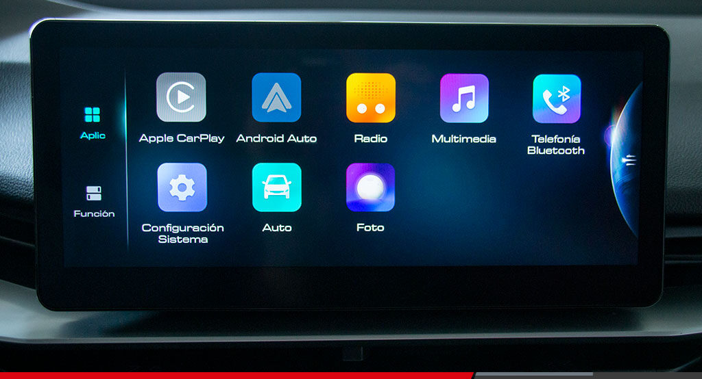 Modelos Ambacar con conectividad CarPlay y Android Auto